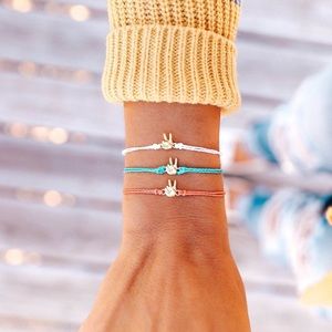 Pure Vida [2] Peace Sign Bracelets